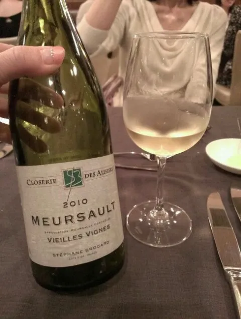 Meursault Vieilles Vignes 2010|ふぃるまめんとさん