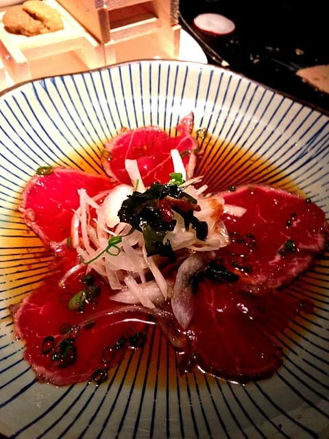 Beef carpaccio|Johnsonさん