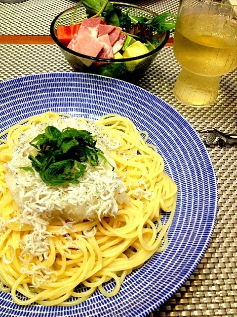 大根おろしとしらすのパスタ|ringoさん