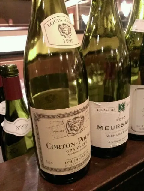 Snapdishの料理写真:Corton Pougets Grand Cru 1999|ふぃるまめんとさん