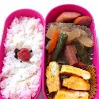 Snapdishの料理写真:娘弁当|emi endoさん