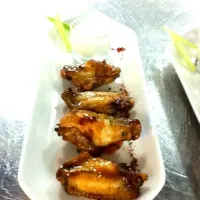 Snapdishの料理写真:Buffalo wings|Melania Mirandaさん