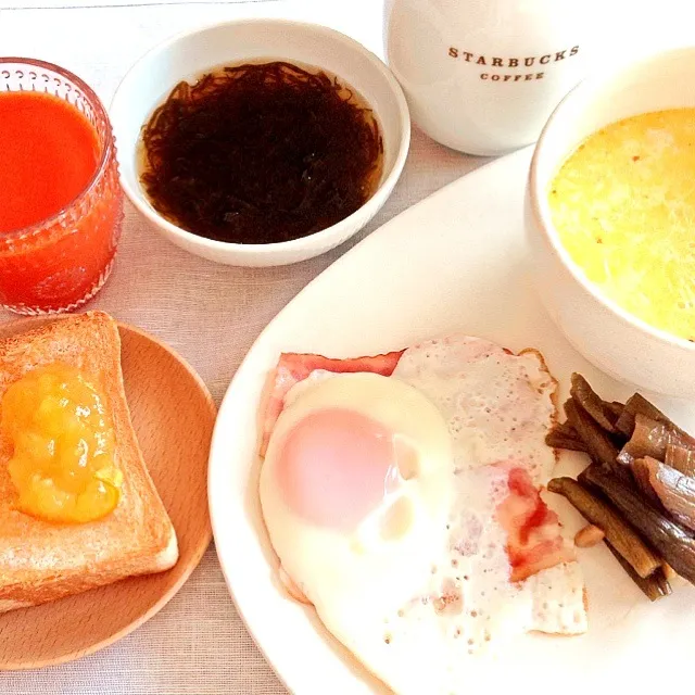 いつも通りの朝ごはん|長谷川裕子さん