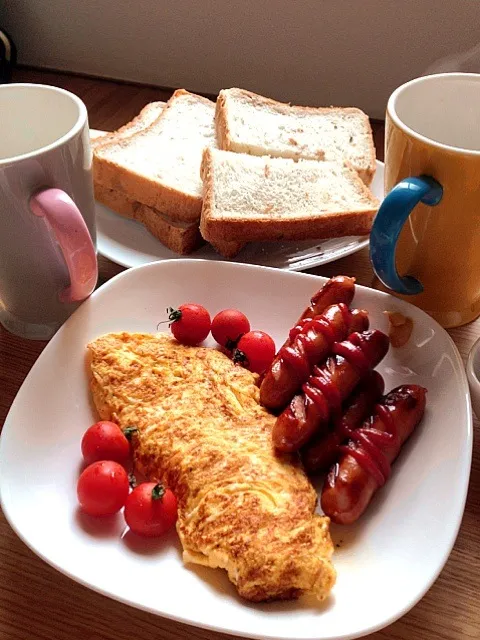 朝昼ご飯|サヤラムネさん