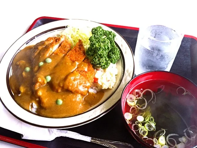 新潟市「やまき食堂」カツカレー|tairaさん