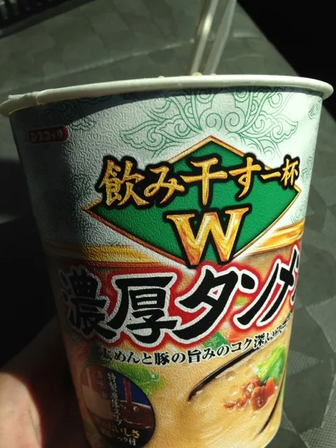 飲み干す一杯W 濃厚タンメン 太めんと豚の旨みのコク深いスープ|中華蕎麦 銀時さん