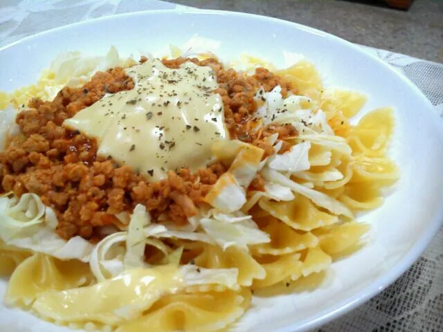 cheese meat sauce pasta:-)|ChingKuさん