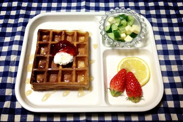 豆乳ワッフル|ちーちゃん。さん