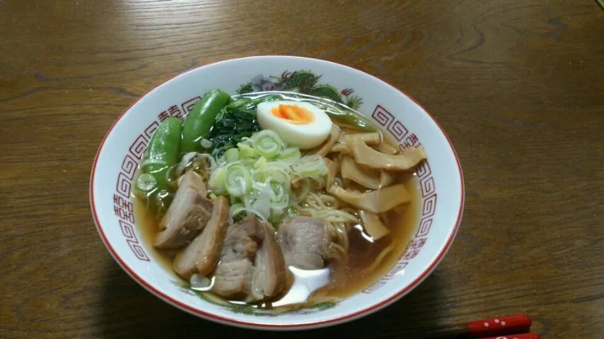 Snapdishの料理写真:みどりさんの焼豚でチャーシュー麺|えっちゃんさん