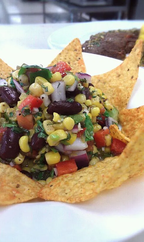 Snapdishの料理写真:紅豆玉米粒沙拉 Red beans & Sweet corn Salad|Yehさん