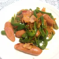 Snapdishの料理写真:野菜炒め(豆板醤)|manaさん