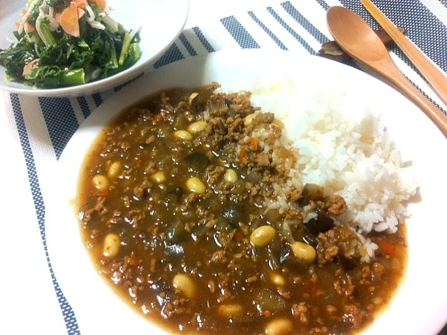 ナス挽き肉カレー♪|ゆかりんさん