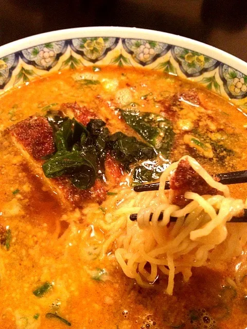 とんかつ入りタンタン麺|ダンディ☆和田さん