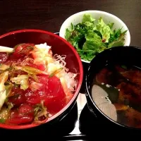 Snapdishの料理写真:鉄火丼|あずにゃんさん