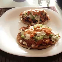 Sopes con salsa de chipotle|Erick Montielさん