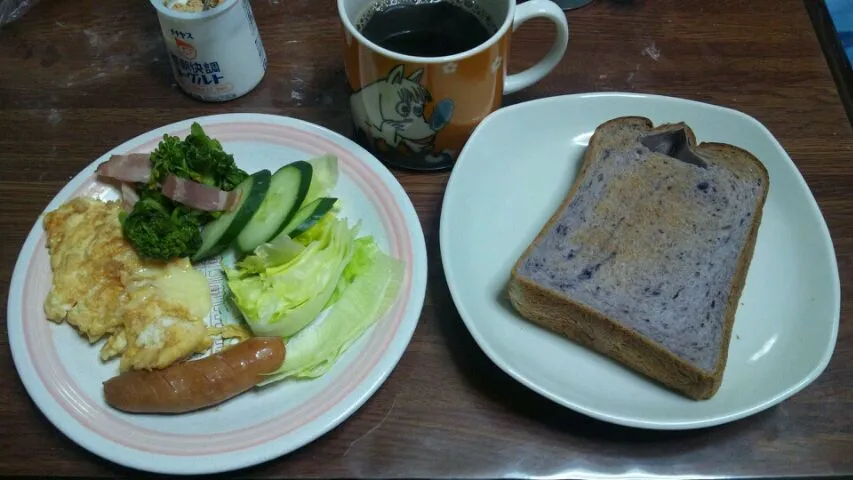 朝食(*^^*)|モモメメさん