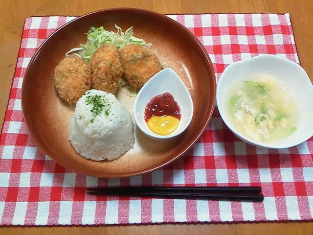 Snapdishの料理写真:キャベツメンチ( ☆∀☆)|和恵さん