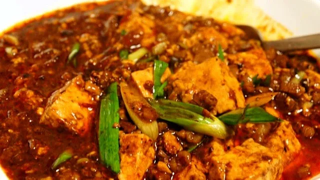 麻婆豆腐|たにたにさん