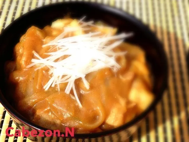 今日の賄い  加須カレーコラボ丼|Cabezon.Nakamuraさん