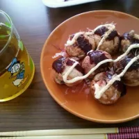 Snapdishの料理写真:たこ焼きパーティー♪☆|たろーさん