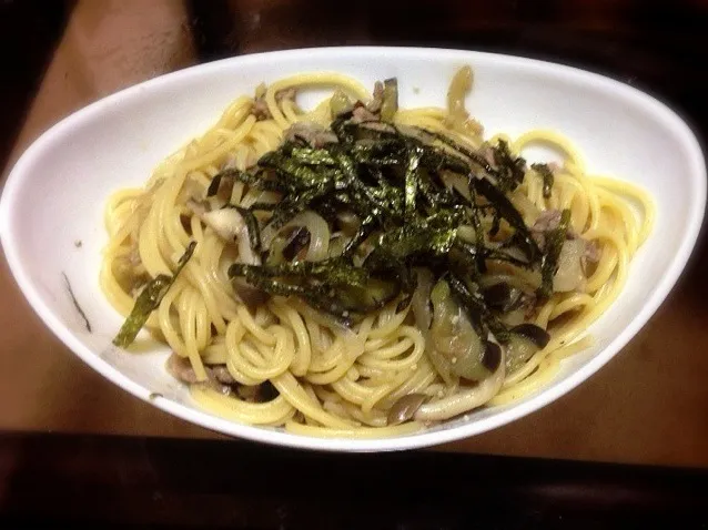 茄子の和風パスタ(◍ ͒•ಲ• ͒◍)♬|なみさん