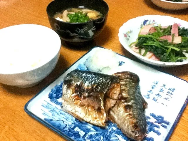 Snapdishの料理写真:焼き魚定食|ごるさん