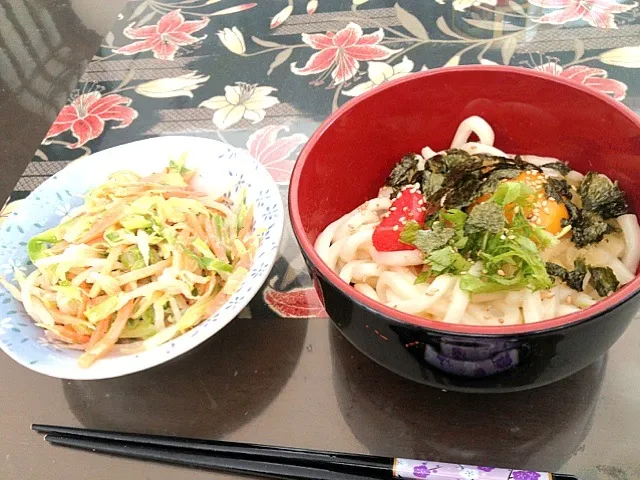 明太バターうどん|ちひろさん