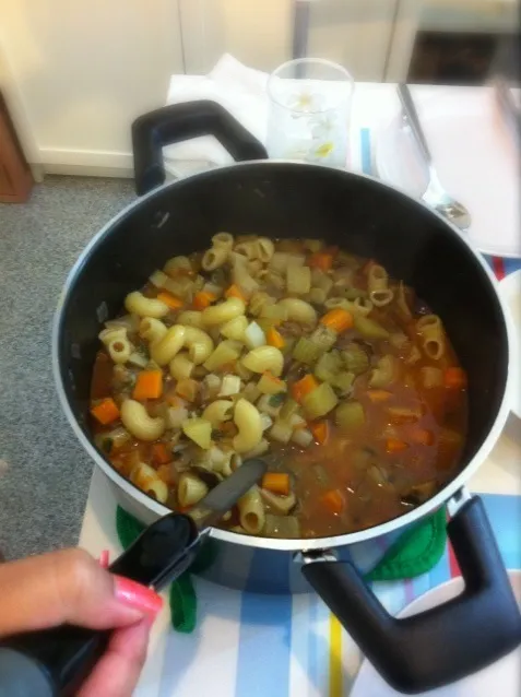 Snapdishの料理写真:Minestrone soup|Nopparat Cさん