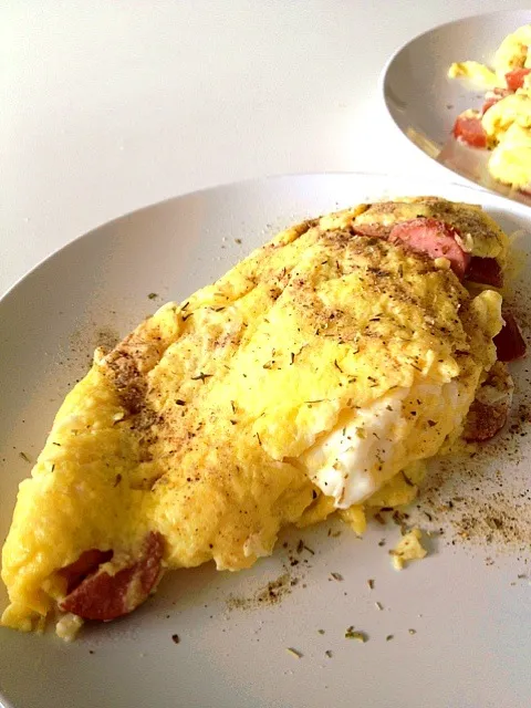 Snapdishの料理写真:my First Omelette|Owfu B.さん