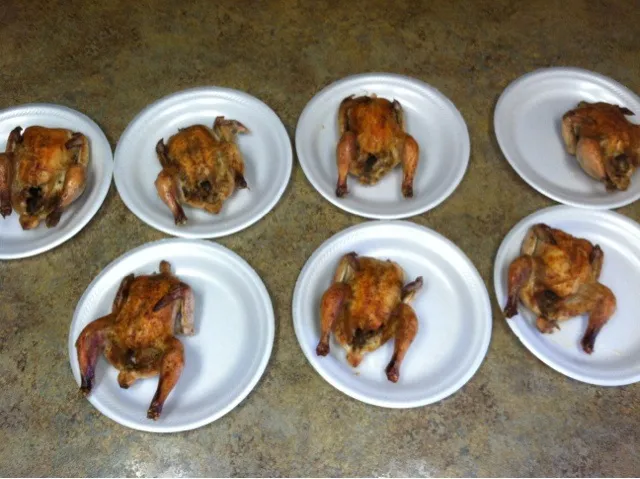 Snapdishの料理写真:Cornish Hens|robb revereさん