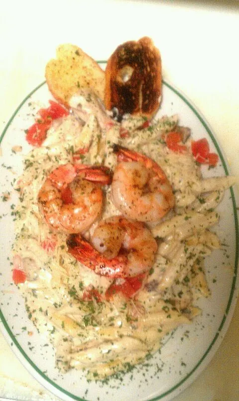 shrimp fettucini.|chef Charlesさん