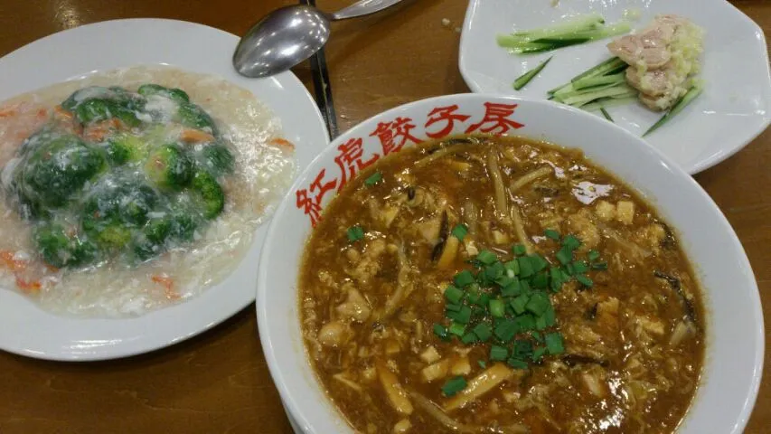 サンラータン麺と蟹肉あんかけとブロッコリー|浜 いづみさん