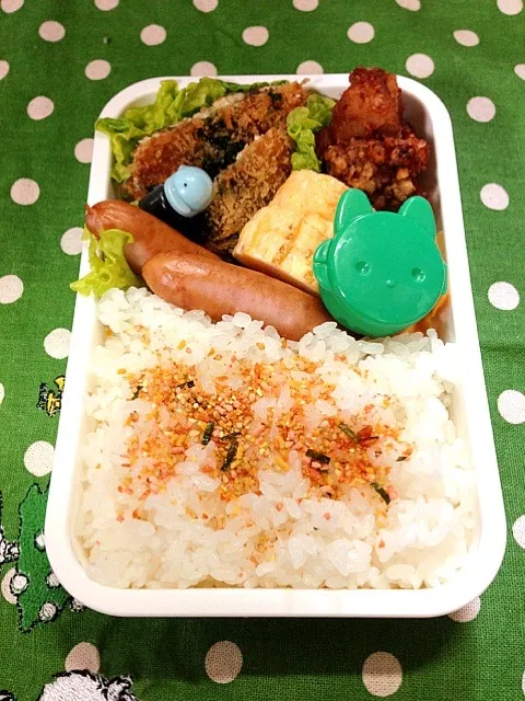 息子初出勤のお弁当|富士子🍒🐰🍓さん