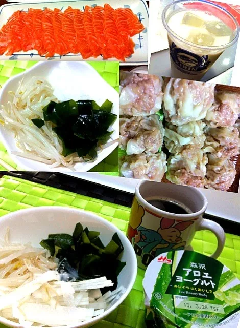 🌃昨晩の深夜に家ご飯🍚&☕今朝の自宅モーニング🌅|マニラ男さん