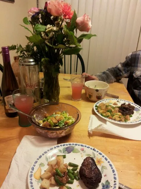 Steak, Salad and Mac Broccoli|Jamie DiMeoさん