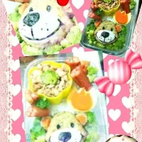 Snapdishの料理写真:🐻Boof Bear🐻Bento💕|Ottina Yehさん