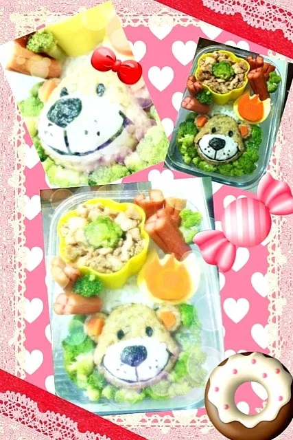 Snapdishの料理写真:🐻Boof Bear🐻Bento💕|Ottina Yehさん