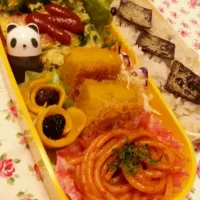 黄色がたくさん弁当|もっさんさん