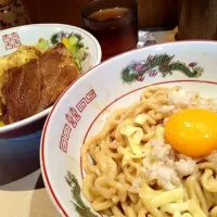 Snapdishの料理写真:まぜそば大盛り！|Y.HIROさん