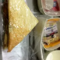 大韓航空機内食 仁川-関空 サンドイッチ|Takumi Measuさん