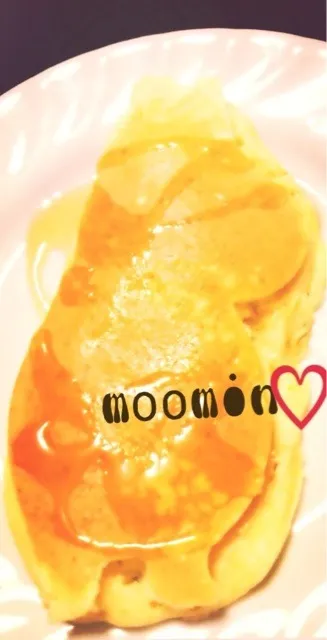 ムーミンのホットケーキ♡|yuiinaさん