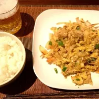 Snapdishの料理写真:卵とエビの炒めもの|chunnaiさん