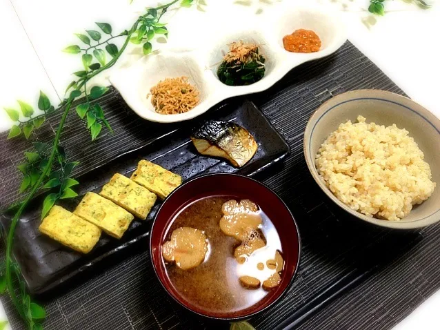 旅行前の和朝食|ゆりえさん