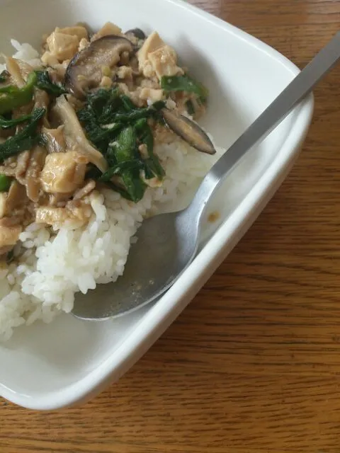 和風麻婆丼|サトヨさん