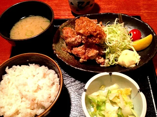 油淋鶏定食！|みいさん