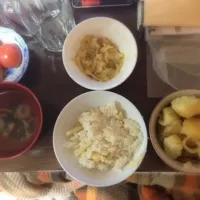 肉じゃが＆たけのこの炊き込みご飯＆たけのこの酢味噌あえ|Rayちさん