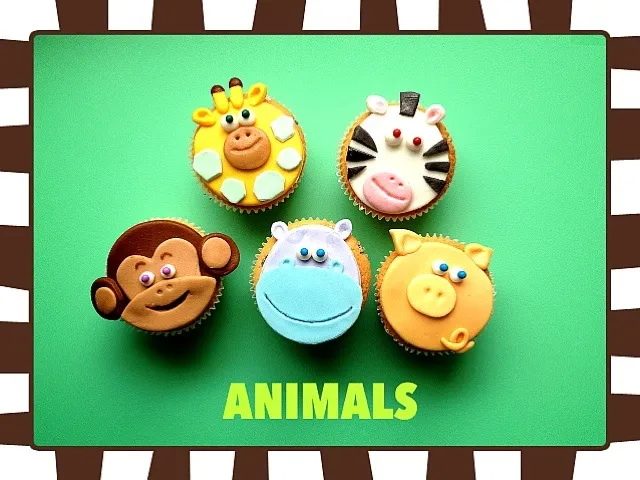 animal cupcake part.2☆|まいこさん