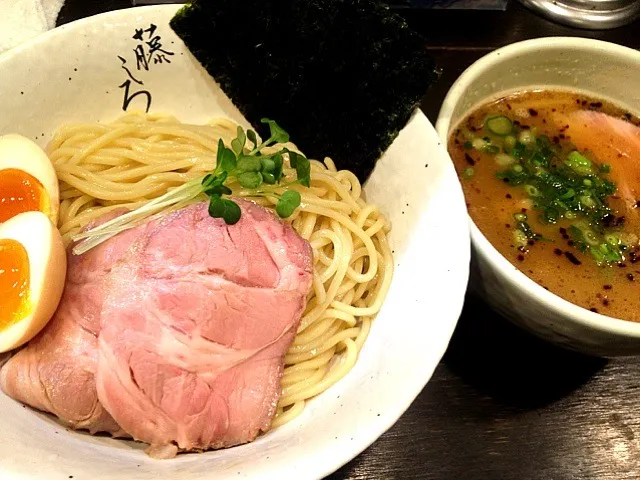 Snapdishの料理写真:芳醇鶏白湯特製つけ麺|toshi,I🍴さん