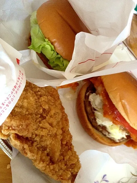 モス照り焼きチキン、モスバーガー、モスチキン|Sumichanさん