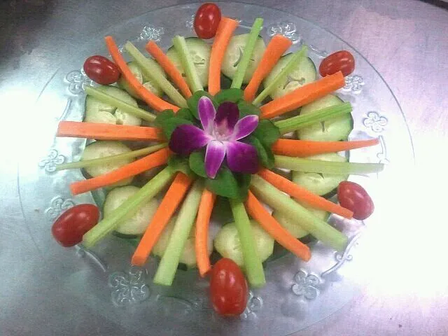 Small vegetable crudite|Jacki Carterさん